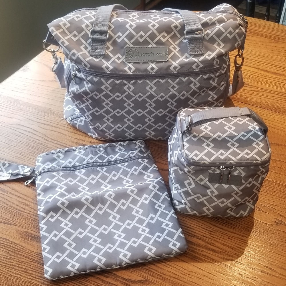 Sarah Wells pump bag and accessories